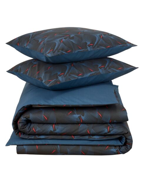 Parure housse de couette Cobra bleu fusion