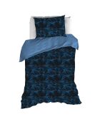 Parure housse de couette Cobra bleu fusion