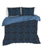 Parure housse de couette Cobra bleu fusion