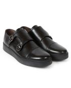 Richelieus en Cuir Jonathan noires