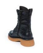 Boots en Cuir Mikaela noires