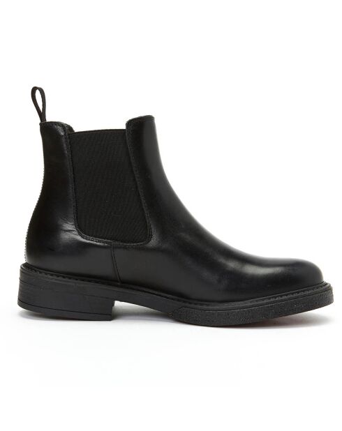 Boots en Cuir Naomi noires