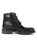 Boots en Cuir Greta noires