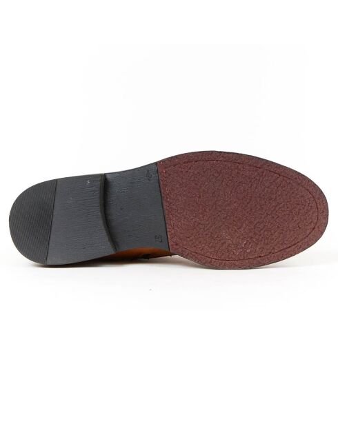 Botas Nancy de piel camel