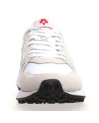 Sneakers en Cuir Flagit beige/blanc