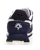 Sneakers en Cuir Jet bleu marine/blanc
