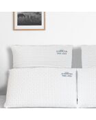 Oreiller Malva Ergonomique blanc - 60x60 cm