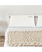 Oreiller Visco / Gel blanc - 40x60 cm