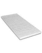 Surmatelas Air Fresh bleu/blanc - 90x190 cm