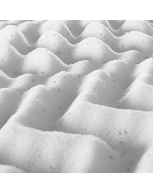 Cubrecolchón Air Fresh azul/blanco - 180x200 cm