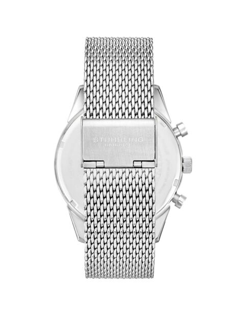 Montre Homme en Acier Quartz Monaco argenté/vert