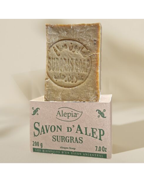 Savon d'Alep surgras - 200 g