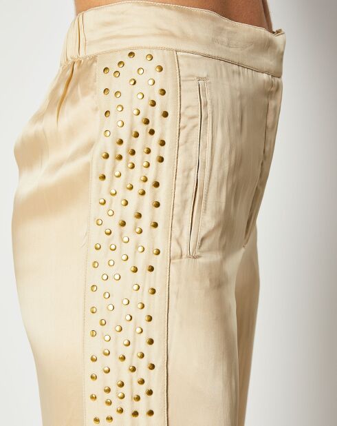 Pantaloni champagne Qito