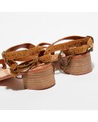 Sandales en Cuir de Vache Victory camel