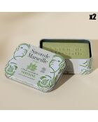2 Savons de Marseille à l'huile essentielle Verveine - 2x100 g