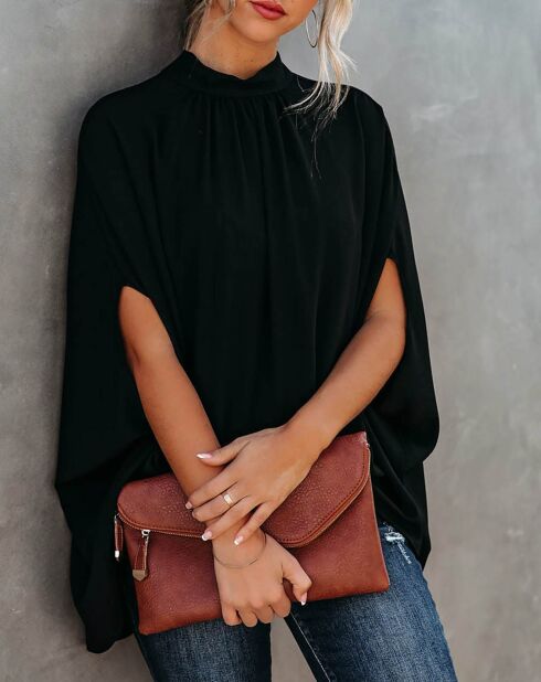 Blouse Mounane noire