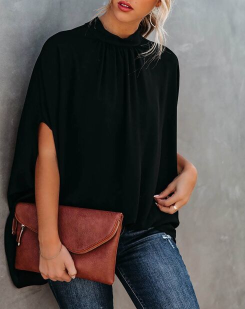 Blouse Mounane noire