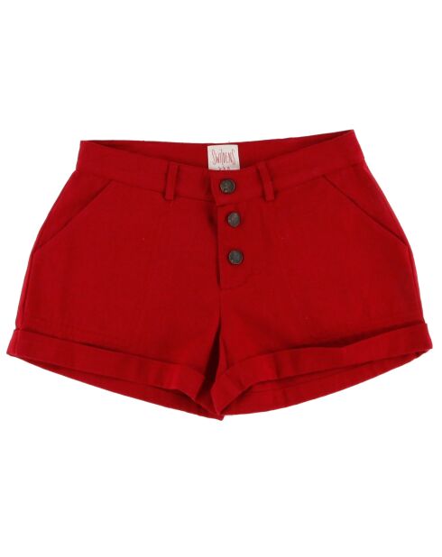 Short Qerine rouge