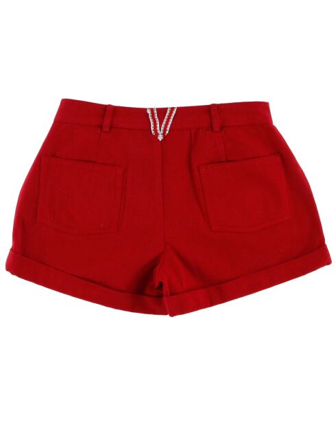 Short Qerine rouge