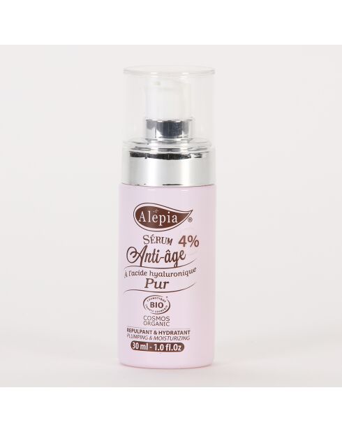 Organisches Anti-Aging-Serum - Hyaluronsäure - 30 ml