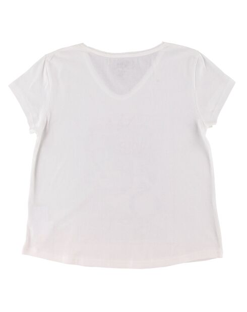Qlouda ecrufarbenes T-Shirt