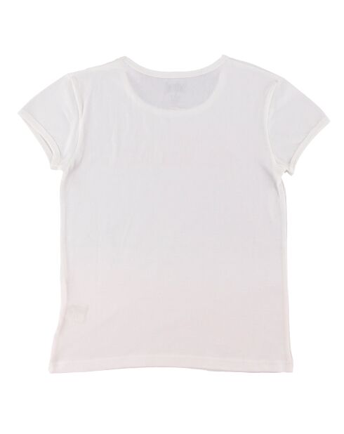 Qlemoni ecrufarbenes T-Shirt