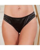 Soutien-gorge paddé & Tanga Rina noirs