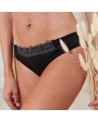 Soutien-gorge paddé & Tanga Sonia noirs