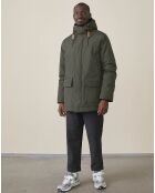 Parka Jubar olive foncé