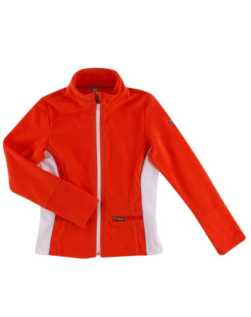 Veste en Micro Polaire orange