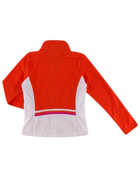 Veste en Micro Polaire orange