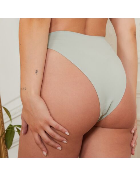 Ensemble Soutien-gorge sans armatures & Tanga Eden vert