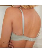 Ensemble Soutien-gorge sans armatures & Tanga Eden vert