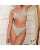 Ensemble Soutien-gorge sans armatures & Tanga Eden vert