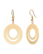 Boucles d'oreilles en Acier doré