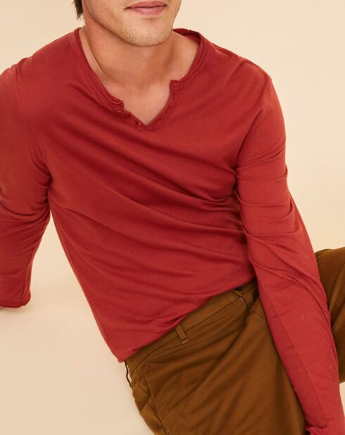 Pantalon chino Slim Fit Tulio bronze