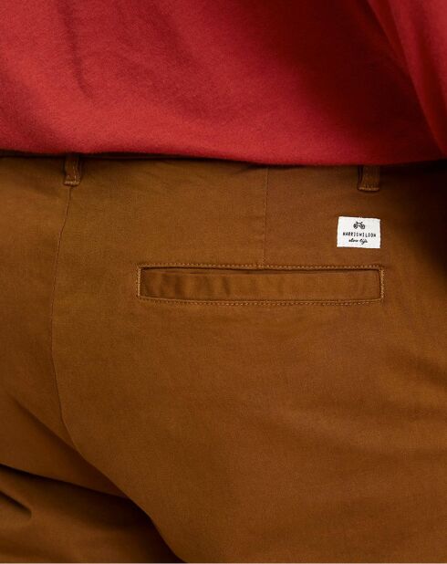 Pantalon chino Slim Fit Tulio bronze