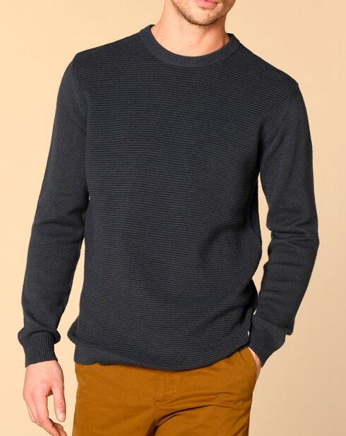 Pull en Laine mélangée Ivo réglisse