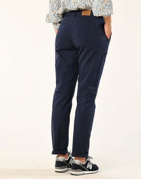 Pantalon chino Morgan marine