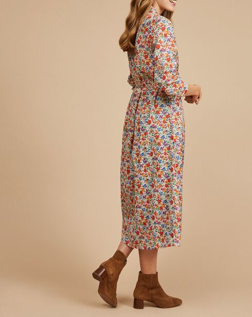 Robe en Voile de Coton Edeline clementine