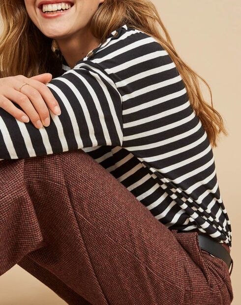 Pantalon en Laine mélangée Eudore piment