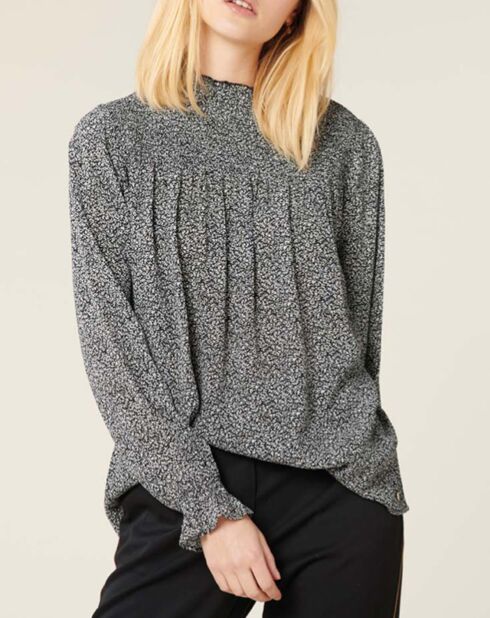 Blouse Marine noire