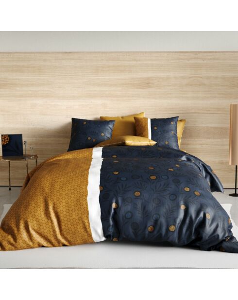 Parure housse de couette Bel'or jaune