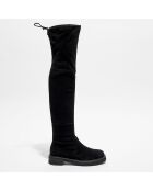 Cuissardes en Velours de Cuir Lowland Lift noires