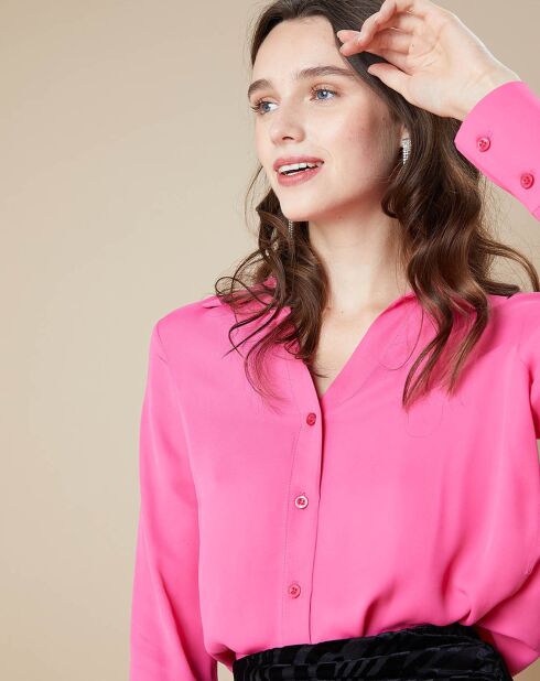 Chemise Chicago rose