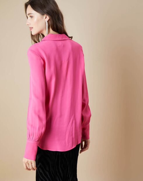 Chemise Chicago rose