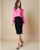 Chemise Chicago rose
