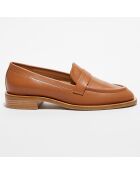 Mocassins en Cuir Palmer Sleek Loafer camel