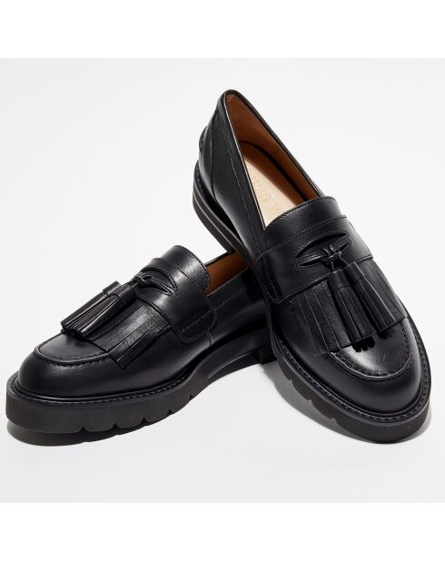 Mocassins en Cuir Mila Lift noires