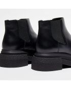 Boots en Cuir Charli Sportlift noires